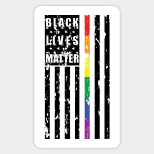 Black Queer Lives Matter - Black Sticker